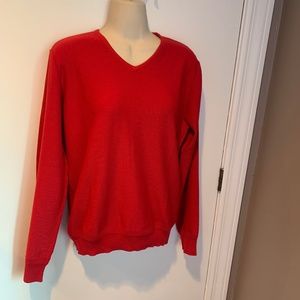 Pierre Balmain wool/cashmere V neck sweater